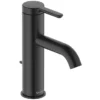Duravit C.1 M-Size Single Lever Basin Mixer With Pop-up Waste - Matt Black