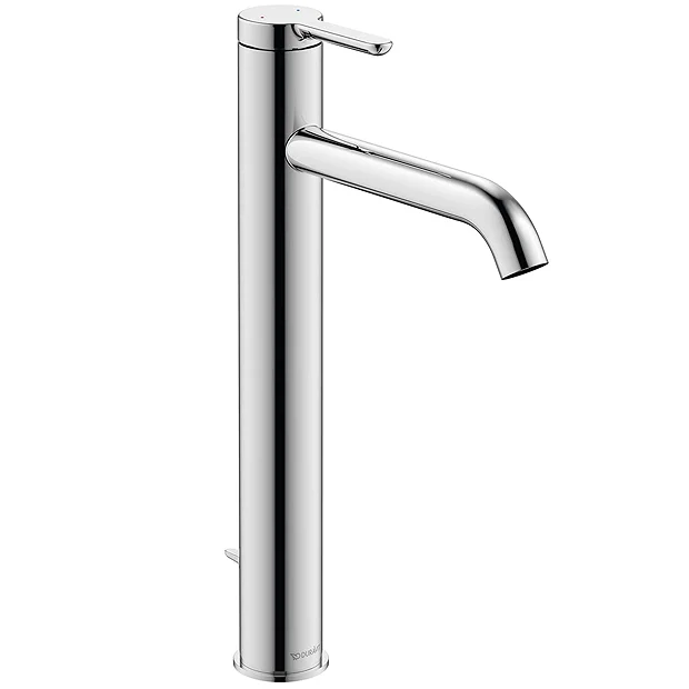 Duravit C.1 XL-Size Single Lever Basin Mixer With Pop-up Waste - Chrome 1 Duravit C.1 XL-Size Single Lever Basin Mixer With Pop-up Waste - Chrome