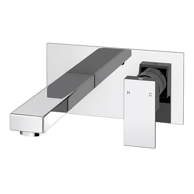Cast Wall Mounted Basin Mixer Tap 2 Cast Wall Mounted Basin Mixer Tap - Image 2