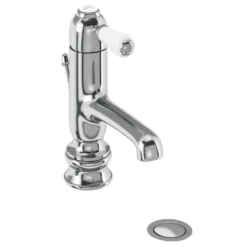Burlington - Chelsea Regent Straight Mono Basin Mixer Tap With Pop Up Waste