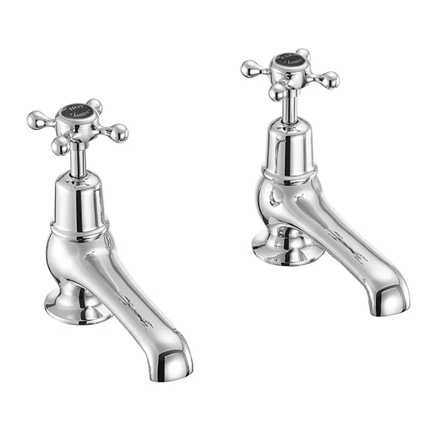 Burlington Claremont Black Basin Taps 5" 1 Burlington Claremont Black Basin Taps 5"
