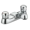 Bristan - Club Bath Filler - Chrome With Metal Heads