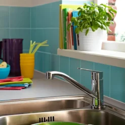 Bristan Cinnamon EasyFit Monobloc Kitchen Sink Mixer -Faucet Shop cnnefsnkc d2