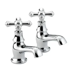 Bristan - Colonial Bath Taps - Chrome Plated