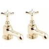 Deva Coronation Bath Taps - Gold