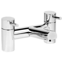 Cruze Contemporary Freestanding Bath Filler - Chrome