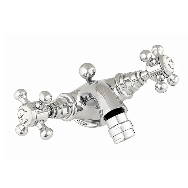 Silverdale Victorian Bidet Monobloc With Pop Up Waste Chrome 1 Silverdale Victorian Bidet Monobloc With Pop Up Waste Chrome