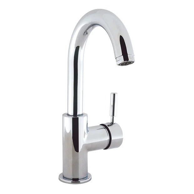 Crosswater - Design Side Lever Monobloc Basin Mixer With Waste 2 Crosswater - Design Side Lever Monobloc Basin Mixer With Waste - Image 2