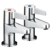 Bristan - Design Utility Lever 3/4 Bath Taps - Chrome