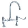 Deva - 6" Lever Bridge Sink Mixer With Adjustable Centres