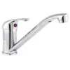 Contemporary Kitchen Tap With Swivel Spout - Chrome
