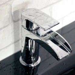 Enzo Waterfall Tap Package (Bath + Basin Tap)