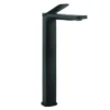 Crosswater Glide II Matt Black Tall Mono Basin Mixer