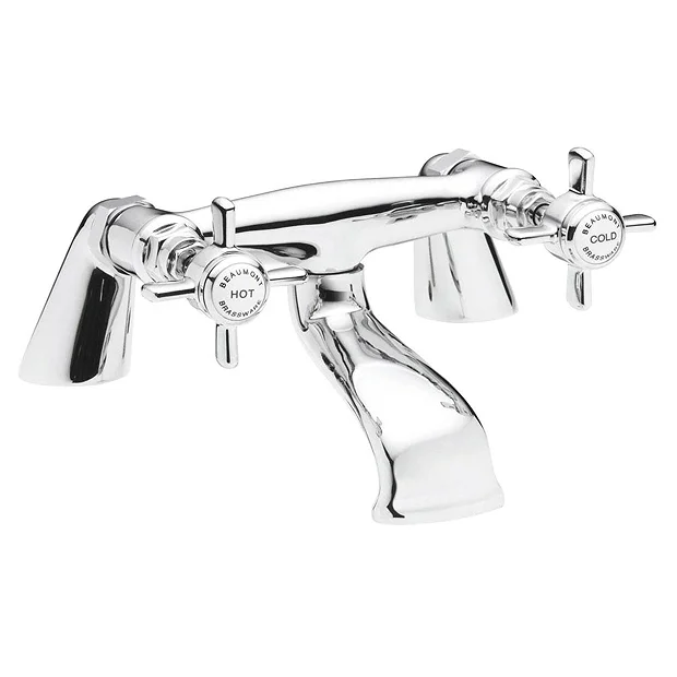 Nuie Traditional Beaumont Bath Filler - Chrome 1 Nuie Traditional Beaumont Bath Filler - Chrome