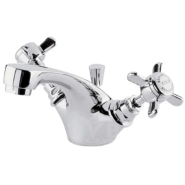 Nuie Traditional Beaumont Mono Basin Mixer Tap + Pop Up Waste 2 Nuie Traditional Beaumont Mono Basin Mixer Tap + Pop Up Waste - Image 2