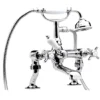 Traditional 3/4" Cranked Bath Shower Mixer - Chrome