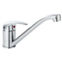 Nuie Eon Single Lever Sink Mixer With Swivel Spout - Chrome