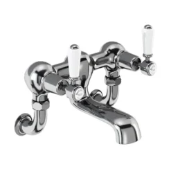 Burlington Kensington - Chrome Wall Mounted Bath Filler
