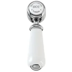 Burlington Kensington - Chrome Basin Mixer With Click-Clack Waste