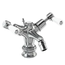 Burlington Kensington Regent - Bidet Mixer With Pop Up Waste -Faucet Shop ker13d1