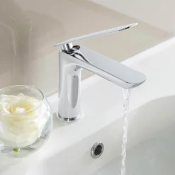 Crosswater Zero 2 Monobloc Basin Mixer 5 Crosswater Zero 2 Monobloc Basin Mixer -Faucet Shop kh02 110dnc d1