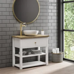 Lancaster Traditional Brushed Brass Tall Mono Basin Mixer 8 Lancaster Traditional Brushed Brass Tall Mono Basin Mixer -Faucet Shop lbb8td3