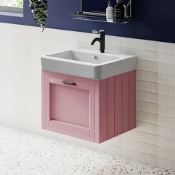 Lancaster Traditional Matt Black Single Lever Mono Basin Mixer Tap