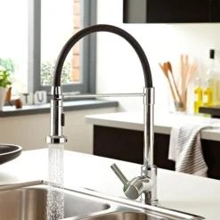 Bristan - Liquorice Monobloc Kitchen Sink Mixer With Pull Out Spray