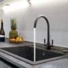 JTP Blink Matt Black Dual Lever Kitchen Sink Mixer