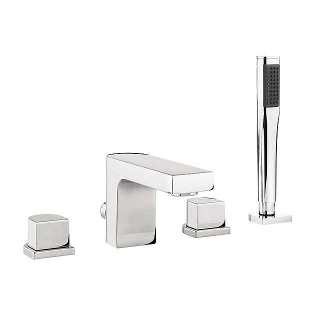 Crosswater - Planet 4 Hole Bath Shower Mixer With Kit 1 Crosswater - Planet 4 Hole Bath Shower Mixer With Kit