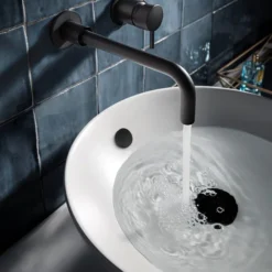 Crosswater MPRO Matt Black Overflow Cover