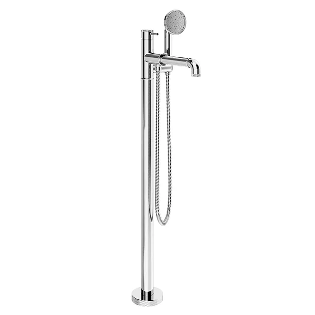 Crosswater MPRO Industrial Bath Shower Mixer Floor Standing Chrome 1 Crosswater MPRO Industrial Bath Shower Mixer Floor Standing Chrome