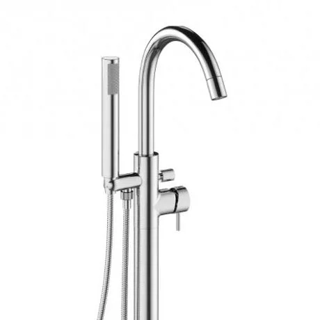 Crosswater MPRO Floor Mounted Freestanding Bath Shower Mixer - Chrome 1 Crosswater MPRO Floor Mounted Freestanding Bath Shower Mixer - Chrome