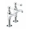 Bristan - Renaissance High Neck Pillar Taps