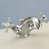 Silverdale Victorian Basin Monobloc Tap With Pop Up Waste Chrome