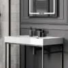 Toreno Casa Cloakroom Tap Matt Black