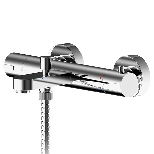 Asquiths Sanctity Thermostatic Wall Mounted Bath Shower Mixer 1 Asquiths Sanctity Thermostatic Wall Mounted Bath Shower Mixer