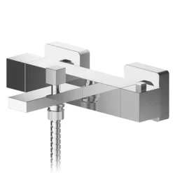 Asquiths Revival Thermostatic Wall Mounted Bath Shower Mixer
