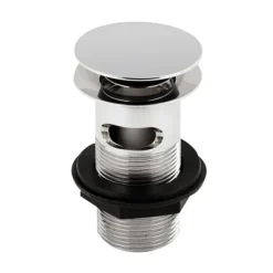 Asquiths Tranquil Tall Mono Basin Mixer With Push-Button Waste