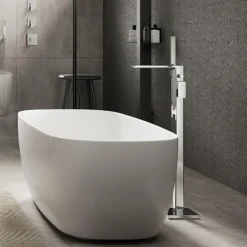Asquiths Tranquil Freestanding Bath Shower Mixer With Shower Kit