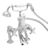 Heritage - Dawlish Bath Shower Mixer Tap - Chrome