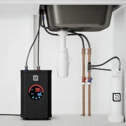 The Tap Factory Milla Brushed Brass 4 In 1 Instant Hot Water Tap