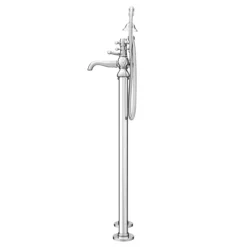 Chatsworth 1928 Traditional Crosshead Freestanding Bath Shower Mixer Tap 11 Chatsworth 1928 Traditional Crosshead Freestanding Bath Shower Mixer Tap -Faucet Shop trad03dfs d4