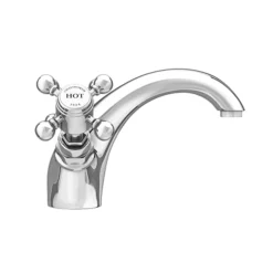Chatsworth 1928 Traditional Crosshead Mono Basin Mixer Tap -Faucet Shop trad05d detail1