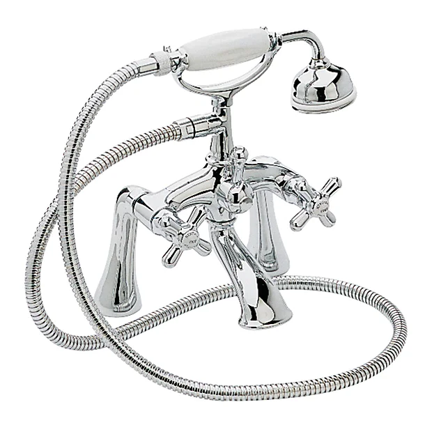Heritage - Ryde Bath Shower Mixer - Chrome 2 Heritage - Ryde Bath Shower Mixer - Chrome - Image 2