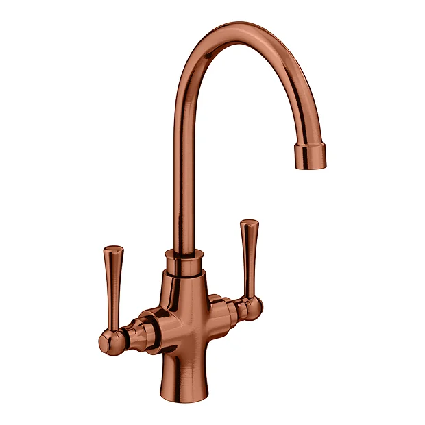 Trafalgar Brushed Copper Kitchen Tap 3 Trafalgar Brushed Copper Kitchen Tap - Image 3