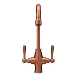 Trafalgar Brushed Copper Kitchen Tap 11 Trafalgar Brushed Copper Kitchen Tap -Faucet Shop trktbc d4