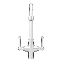 Trafalgar Polished Chrome Dual Lever Kitchen Mixer Tap -Faucet Shop trktchrnd2