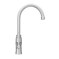 Trafalgar Brushed Nickel Dual Lever Kitchen Mixer Tap -Faucet Shop trktnicnd1