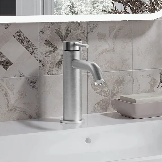 Crosswater 3ONE6 Stainless Steel Mono Basin Mixer Tap 3 Crosswater 3ONE6 Stainless Steel Mono Basin Mixer Tap - Image 3